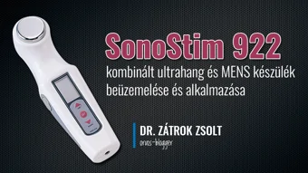 SonoStim 922 kombinált ultrahang/MENS készülékről